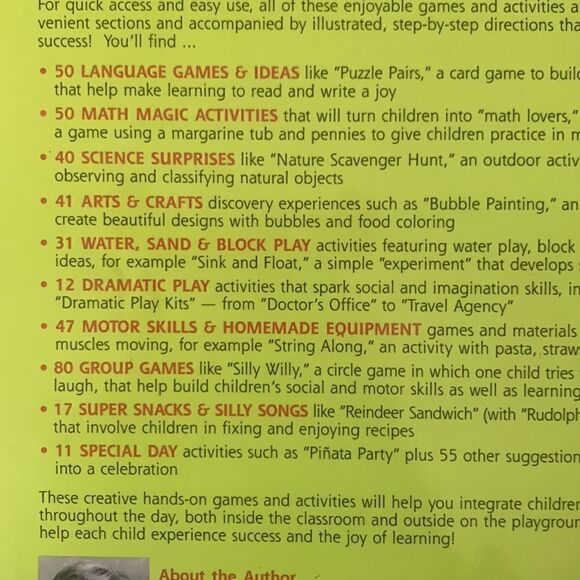 Paperback Book Indoor and Outdoor Activities for Children - Picture 5 of 15